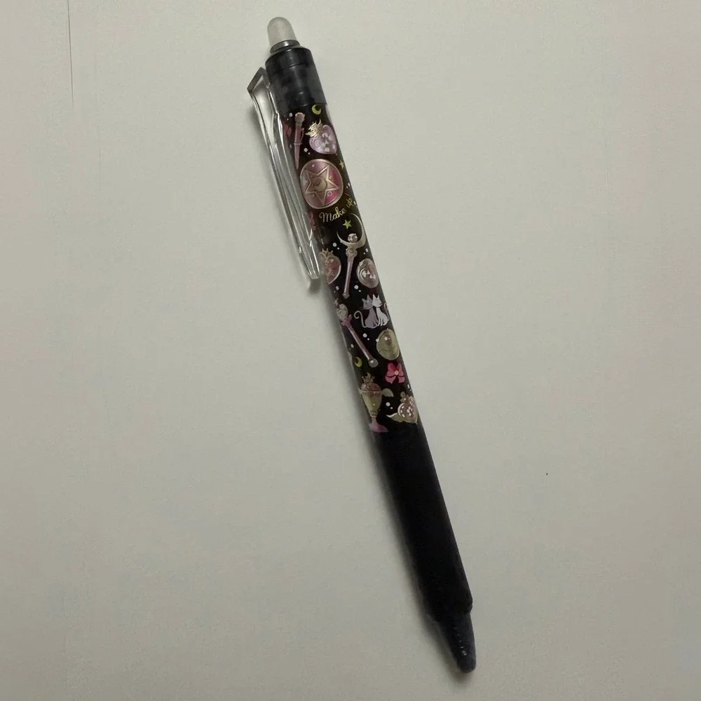 Sailor Moon Pilot Frixion black pen 20th Anniversary 2016 Luna & Artemis Japan